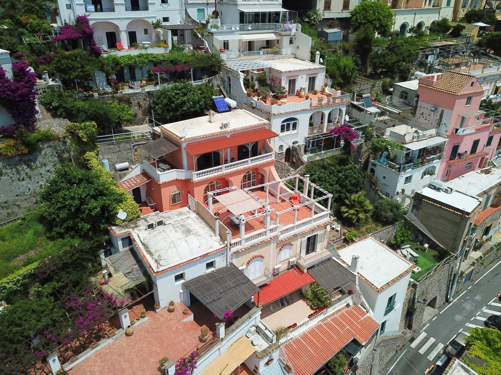 Villa Sunshine Positano Room Eksteriør billede